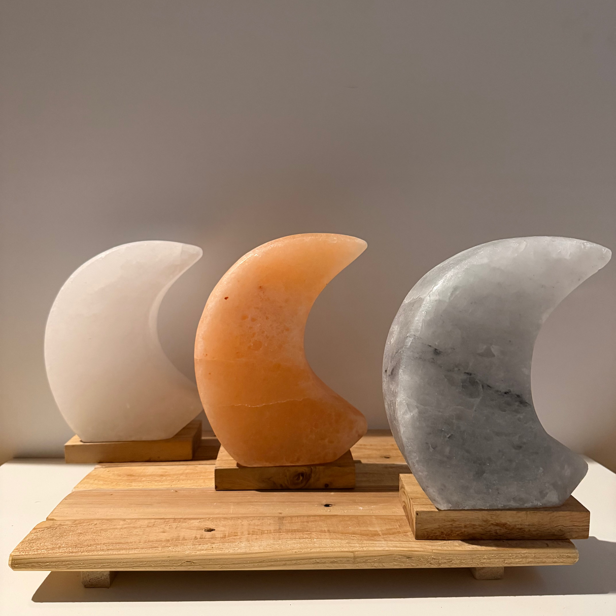 Himalaya-Salzlampe – Muschel mit Perle