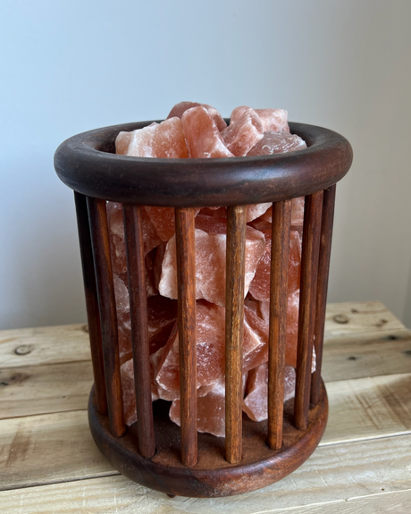 Vuurschalen & Vuurkorven met Himalaya Zoutsteenbrokken