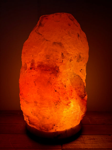Himalaya zoutlamp 15-20kg, ideaal voor grote kamers of professionele ruimtes.