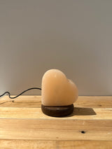 Himalaya USB-Salzlampe in Herzform – Rosa