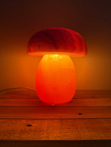 Himalaya-Salzlampe – Muschel mit Perle