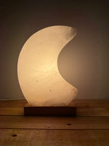 Himalaya-Salzlampe – Muschel mit Perle