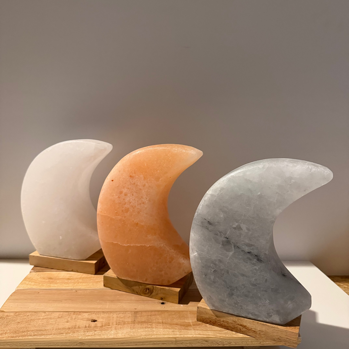 Himalaya-Salzlampe – Muschel mit Perle