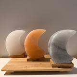 Himalaya-Salzlampe – Muschel mit Perle