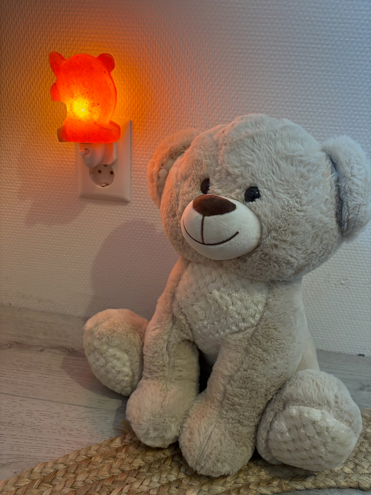 Schattig dolfijn zoutlamp-nachtlampje met warm licht en pinfix stekker, ideaal voor rust en een zuivere slaapkamer